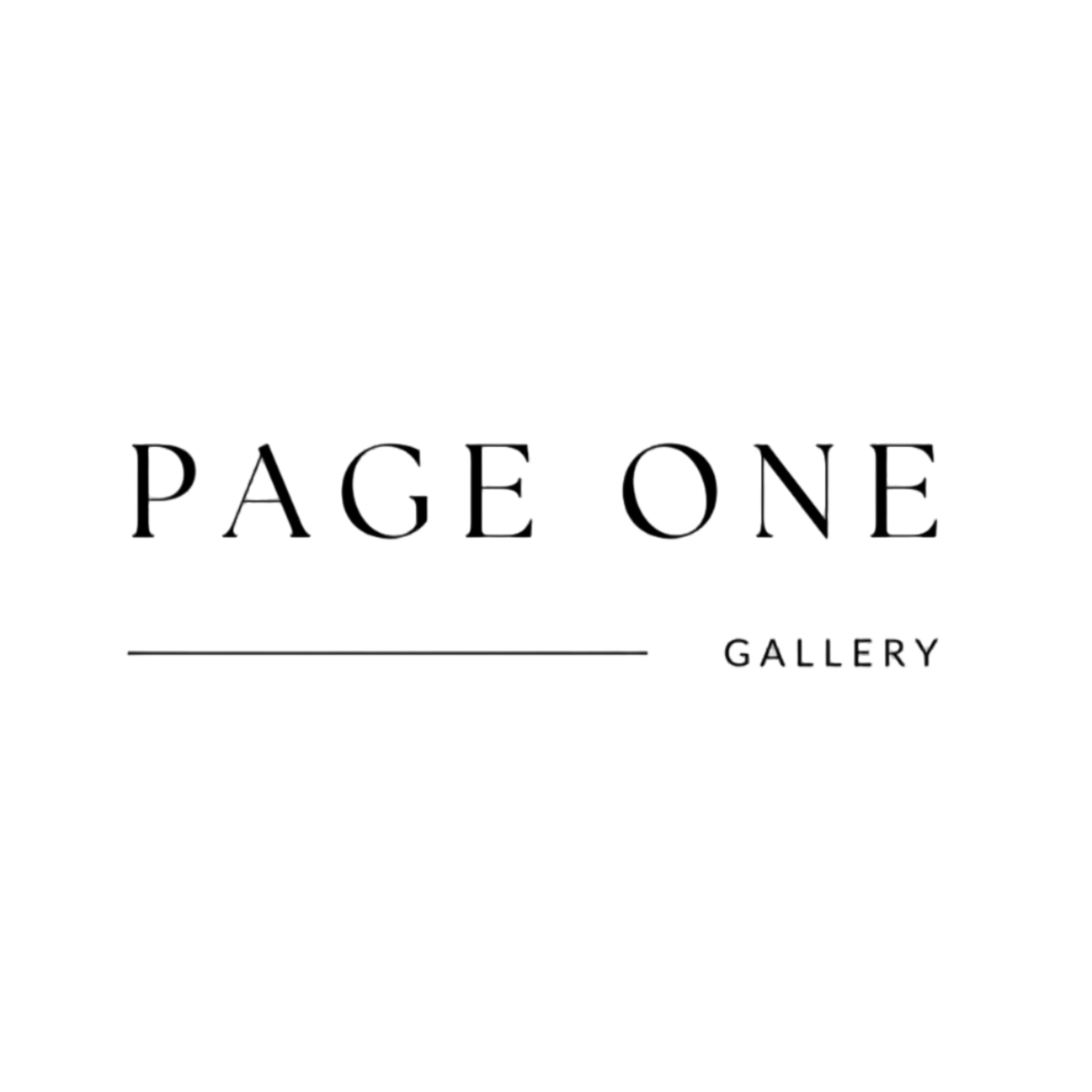Page One Gallery